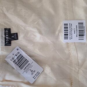 Torrid Cream Lingerie